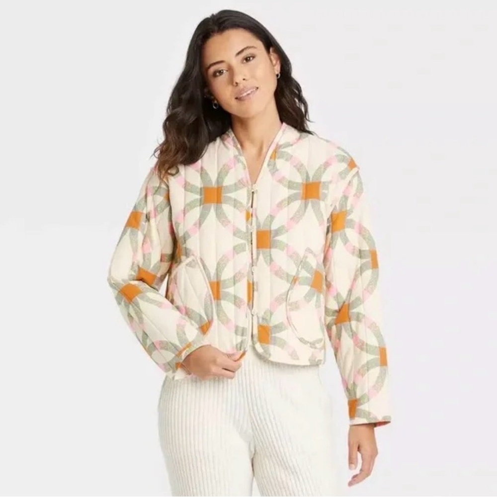 Women's Multicolor quilt Jacket